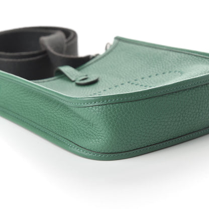 Hermes Taurillon Clemence Amazone Evelyne TPM Vert Vertigo 6 of 11