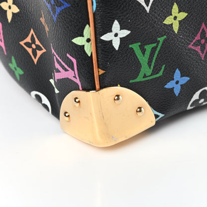Louis Vuitton Monogram Multicolor Speedy 30 Black 9 of 15