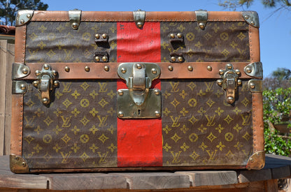 Louis Vuitton Antique Steamer Trunk 5 of 13