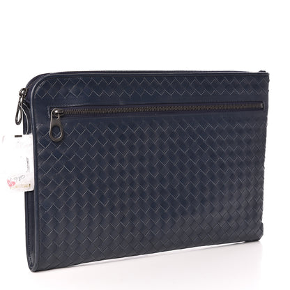 Bottega Veneta Calfskin Intrecciato Small Document Light Tourmaline 3 of 7