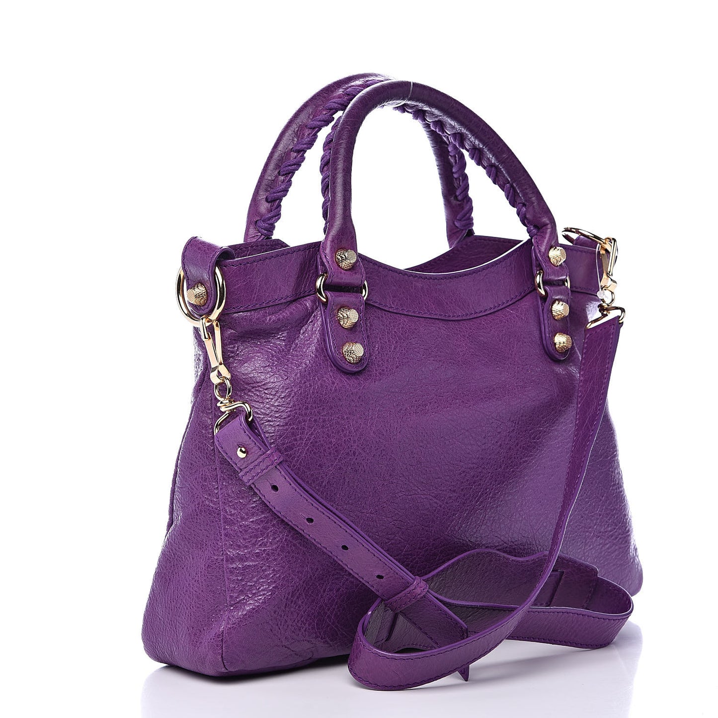Agneau Giant 12 Gold Hardware Town Ultraviolet
