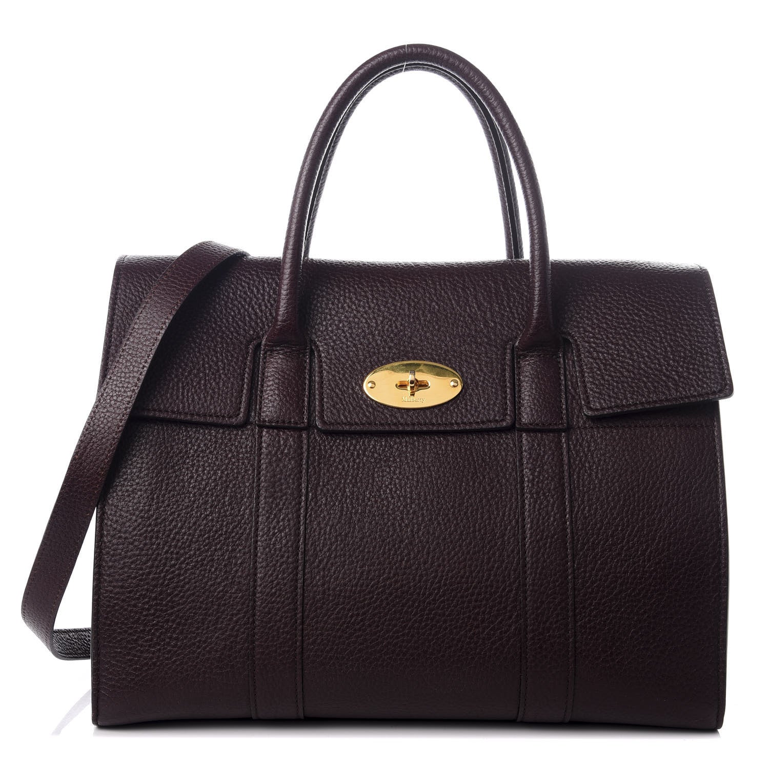 Mulberry Classic Grain Calfskin New Bayswater Oxblood 1 of 9