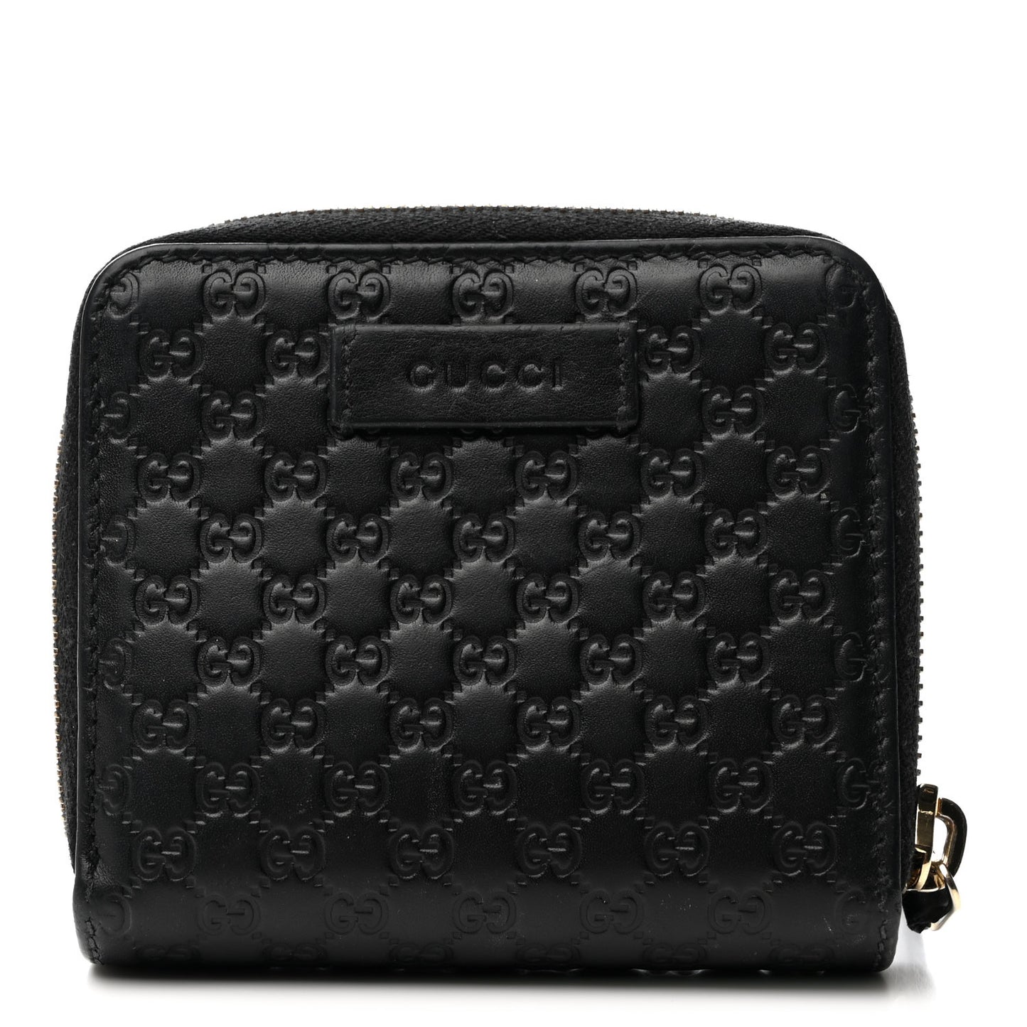 Microguccissima Compact Wallet Black