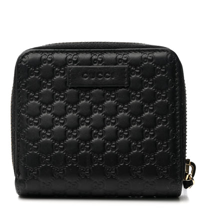 Gucci Microguccissima Compact Wallet Black 1 of 12