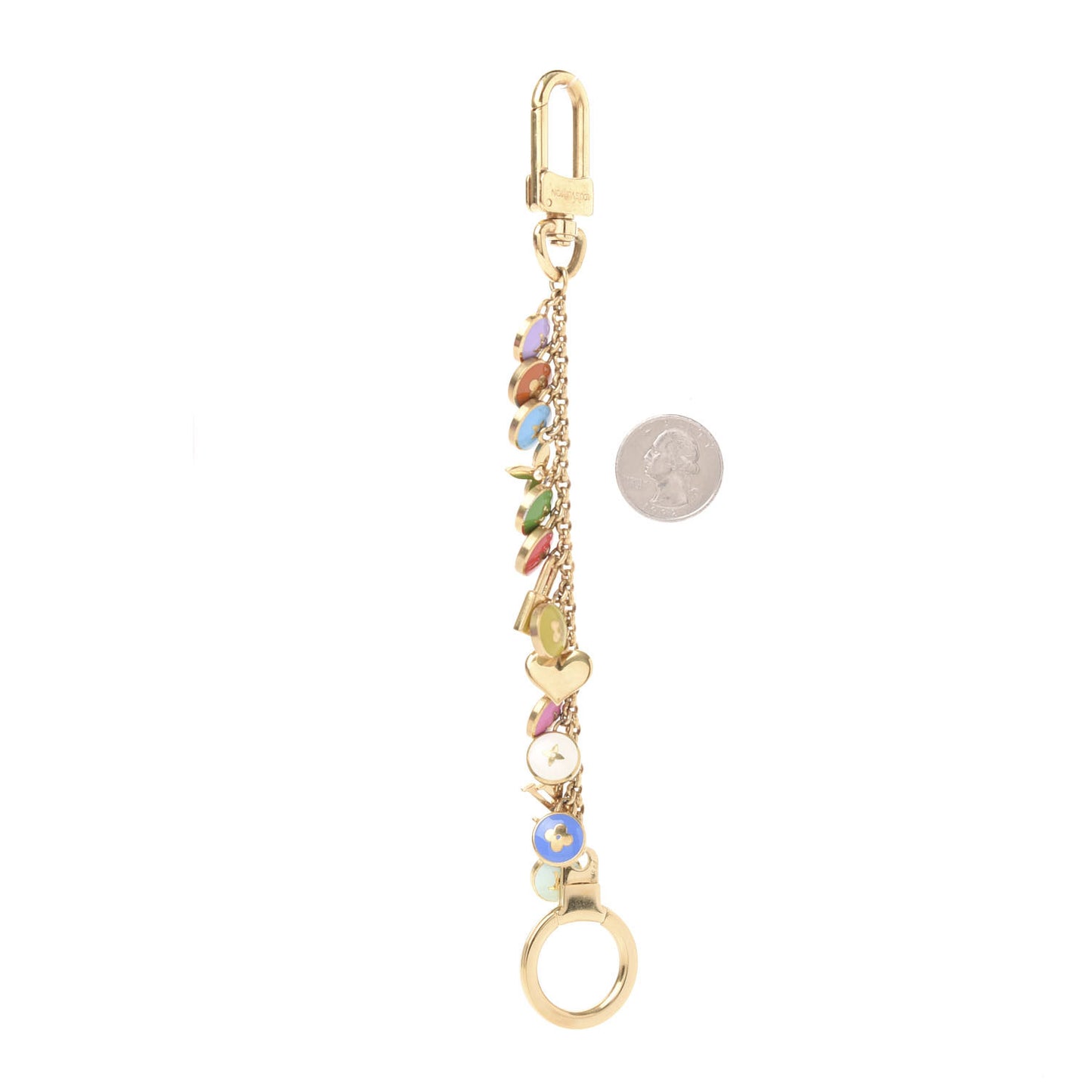 Pastilles Key Chain Bag Charm Multicolor