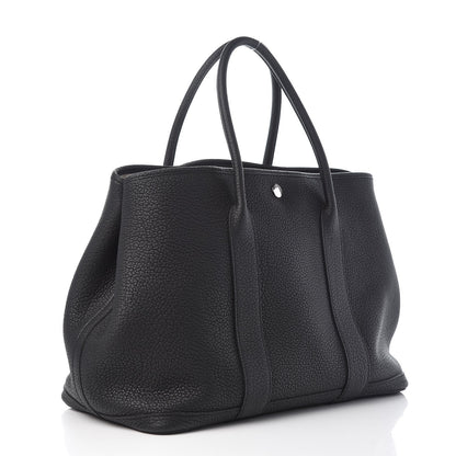 Hermes Negonda Garden Party Tote 36 MM Black 3 of 7