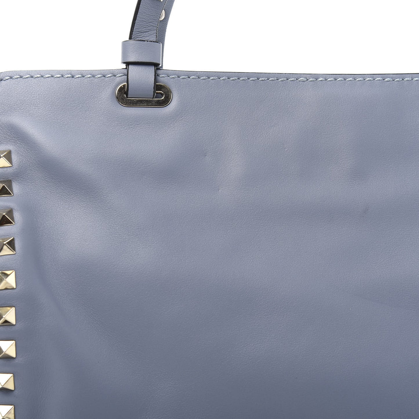 Vitello Medium Rockstud Tote London Stone