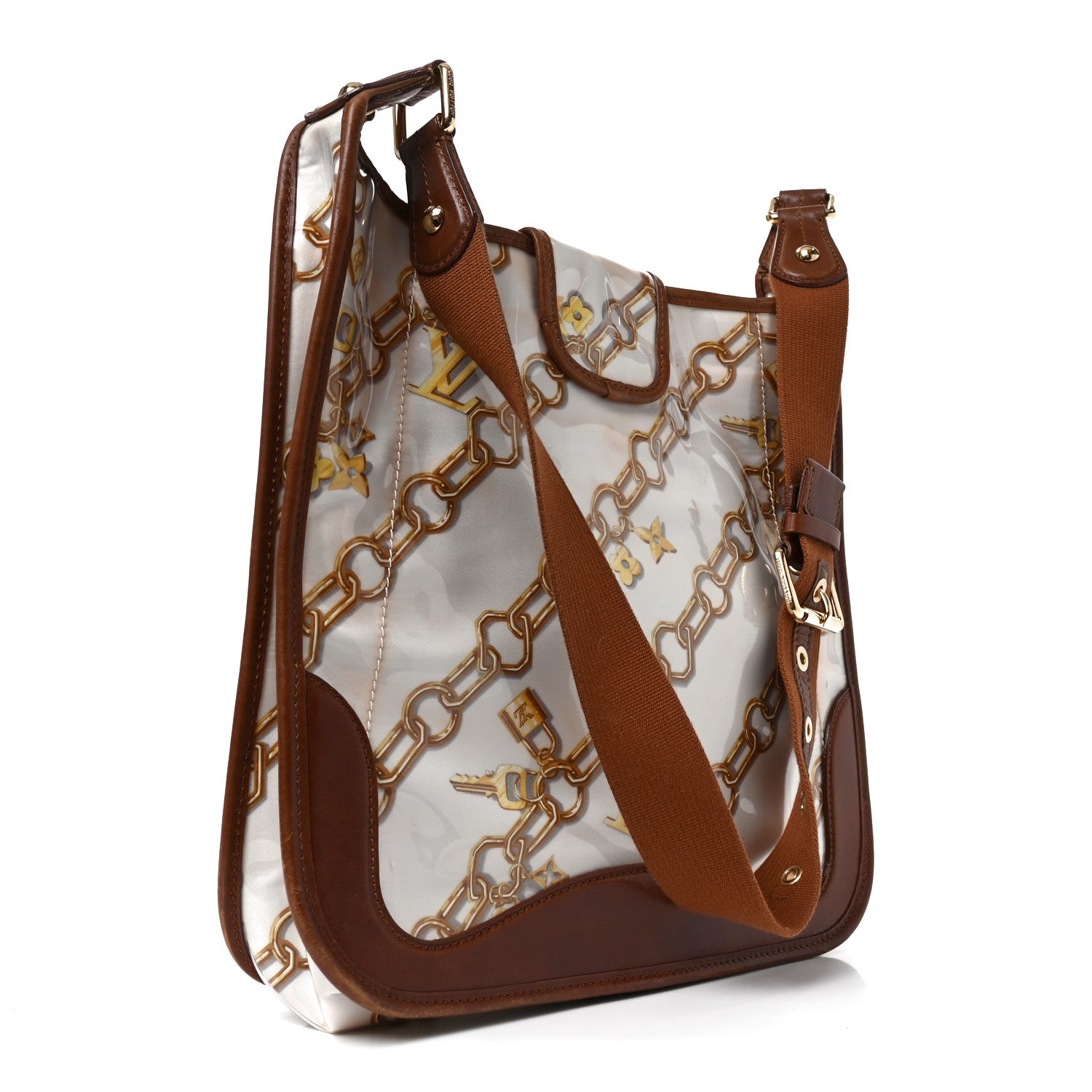 Louis Vuitton Monogram Charms Musette White 3 of 9