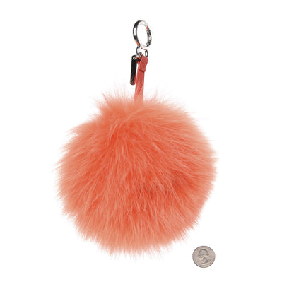 Fendi Fox Fur I ABCharm Bag Charm Orange 2 of 4
