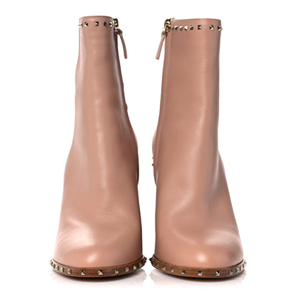 Valentino Garavani Nappa Soul Rockstud 90mm Ankle Boots 39 Skin Sorbet 2 of 12