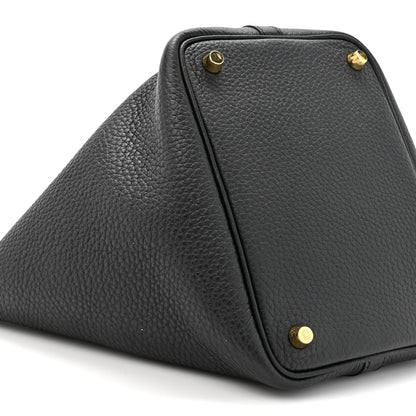 Hermes Taurillon Clemence Picotin Lock 18 PM Black 10 of 11