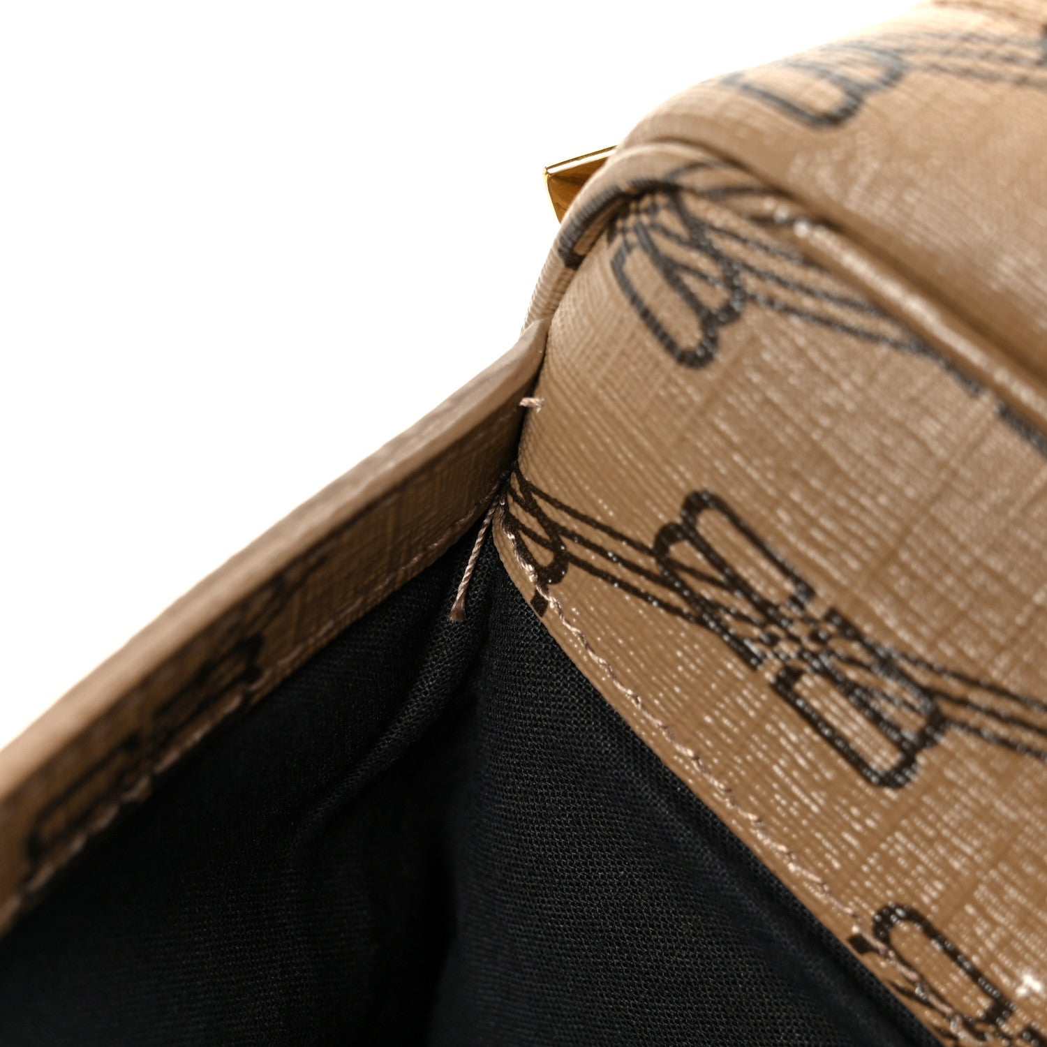 Balenciaga Coated Canvas BB Monogram Medium Signature Camera Bag Beige Brown 11 of 11