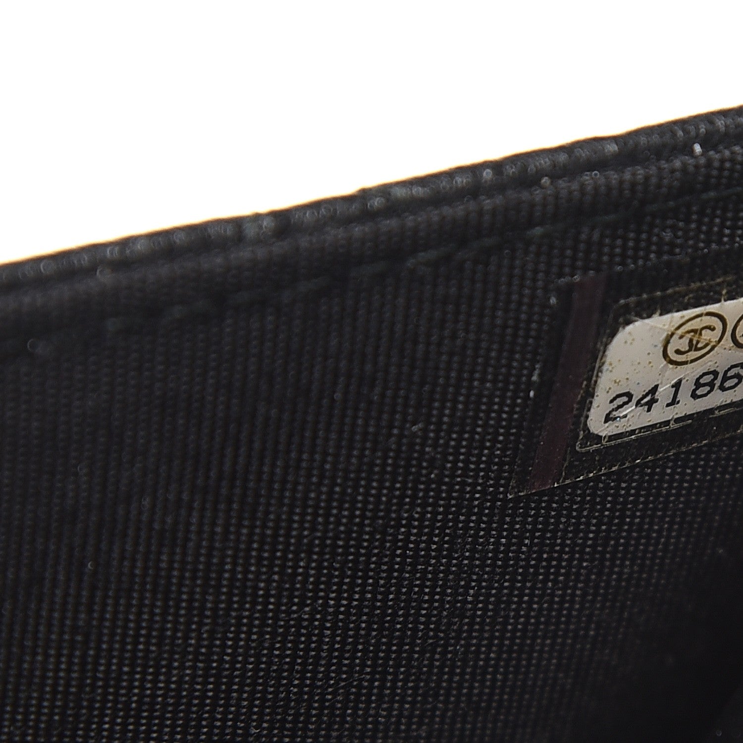 Chanel Crumpled Calfskin Quilted Wallet On Chain WOC So Black 8 of 9