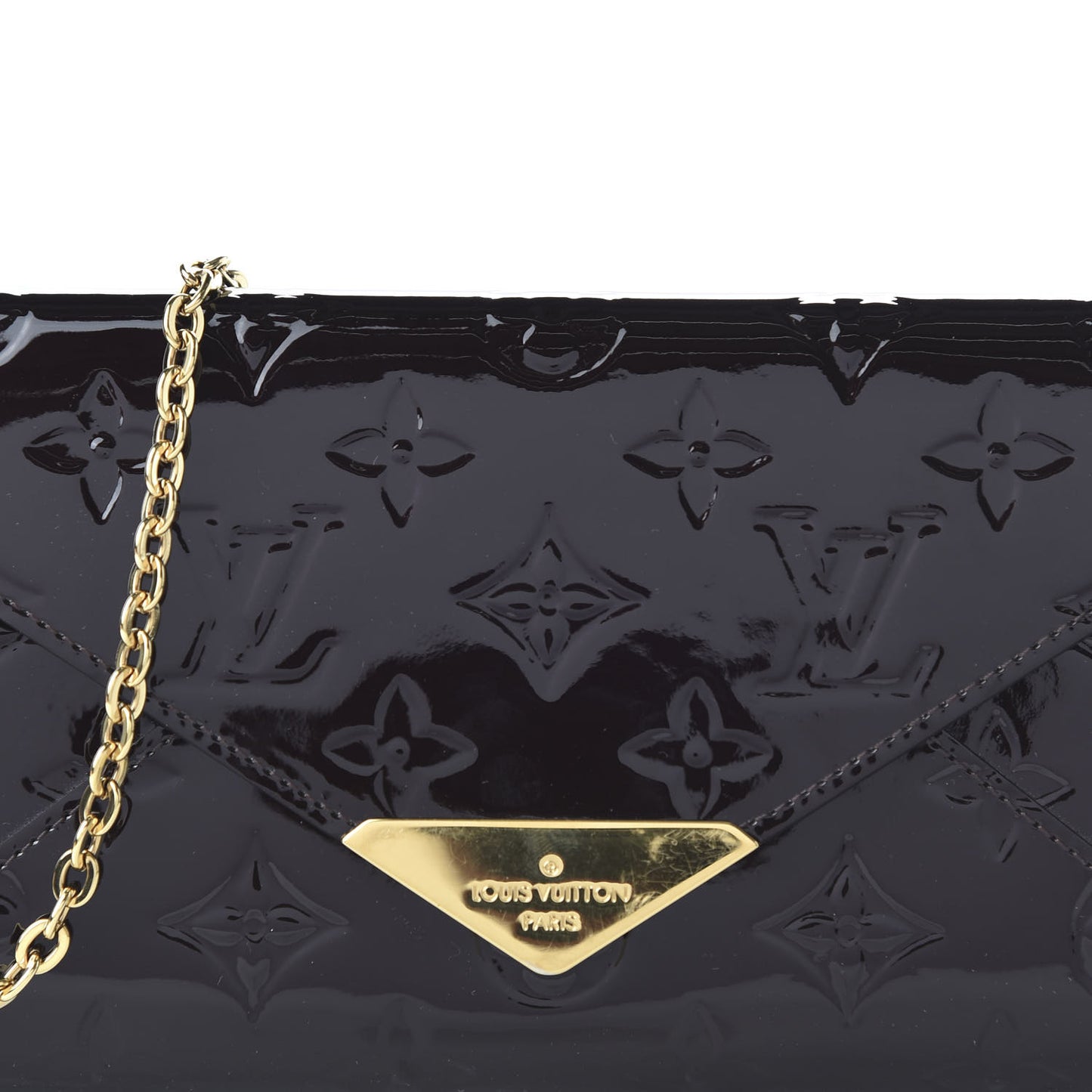 Vernis Mira MV Chain Wallet Amarante
