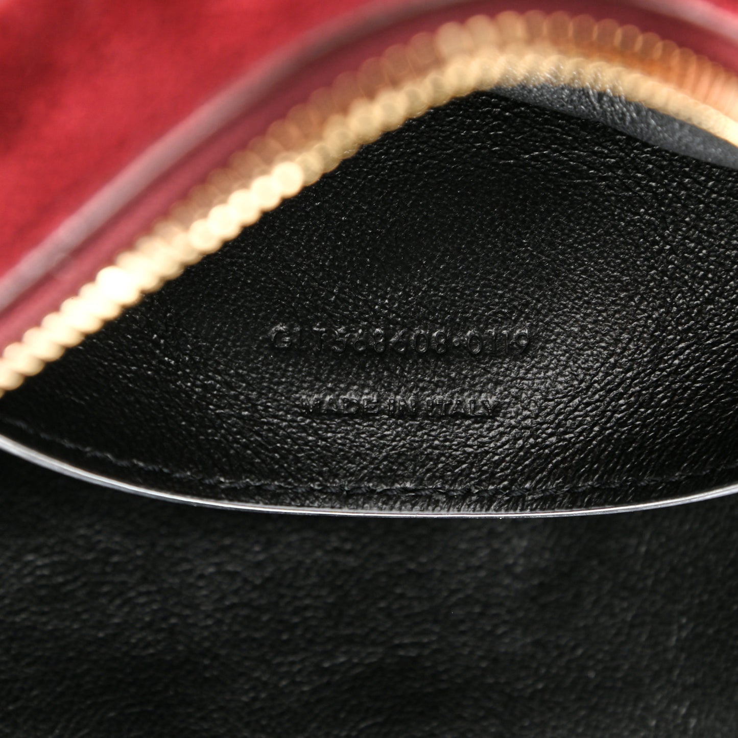 Suede Monogram All Over Camera Bag Burgundy