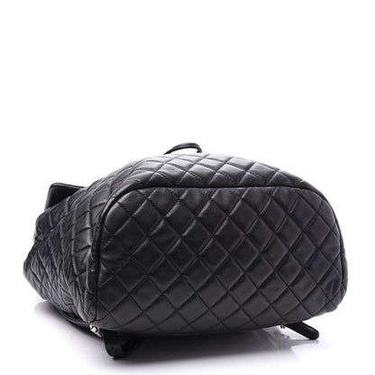 Chanel Lambskin Quilted Large Urban Spirit Backpack Black 3 of 10