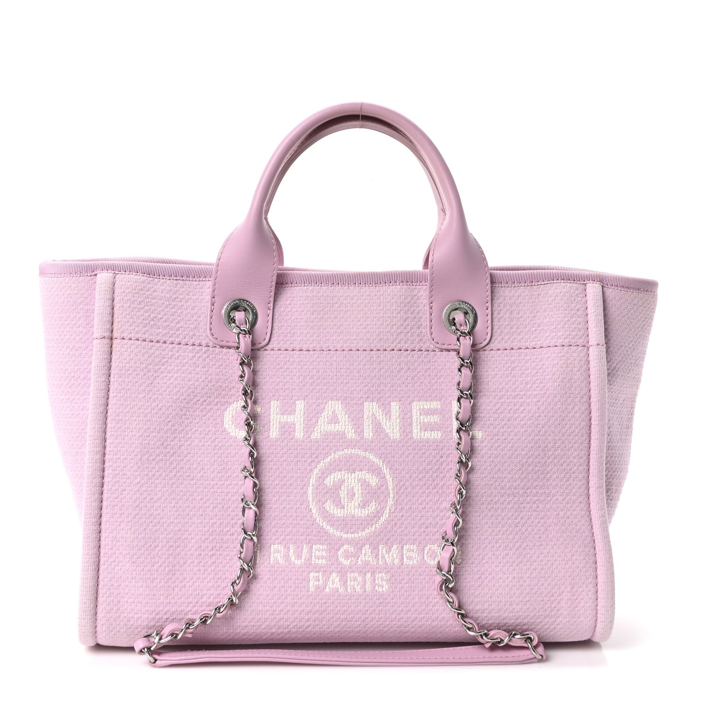 Mixed Fibers Small Deauville Tote Pink