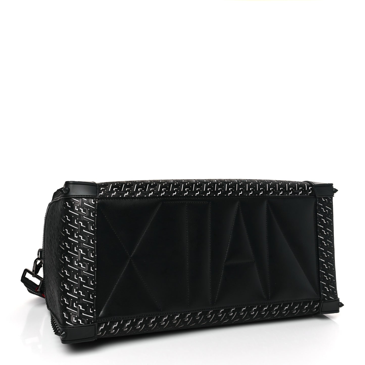 Studded Techno CL Sneakender Duffle White Black