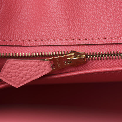 Hermes Togo Birkin 30 Rose Lipstick 13 of 30