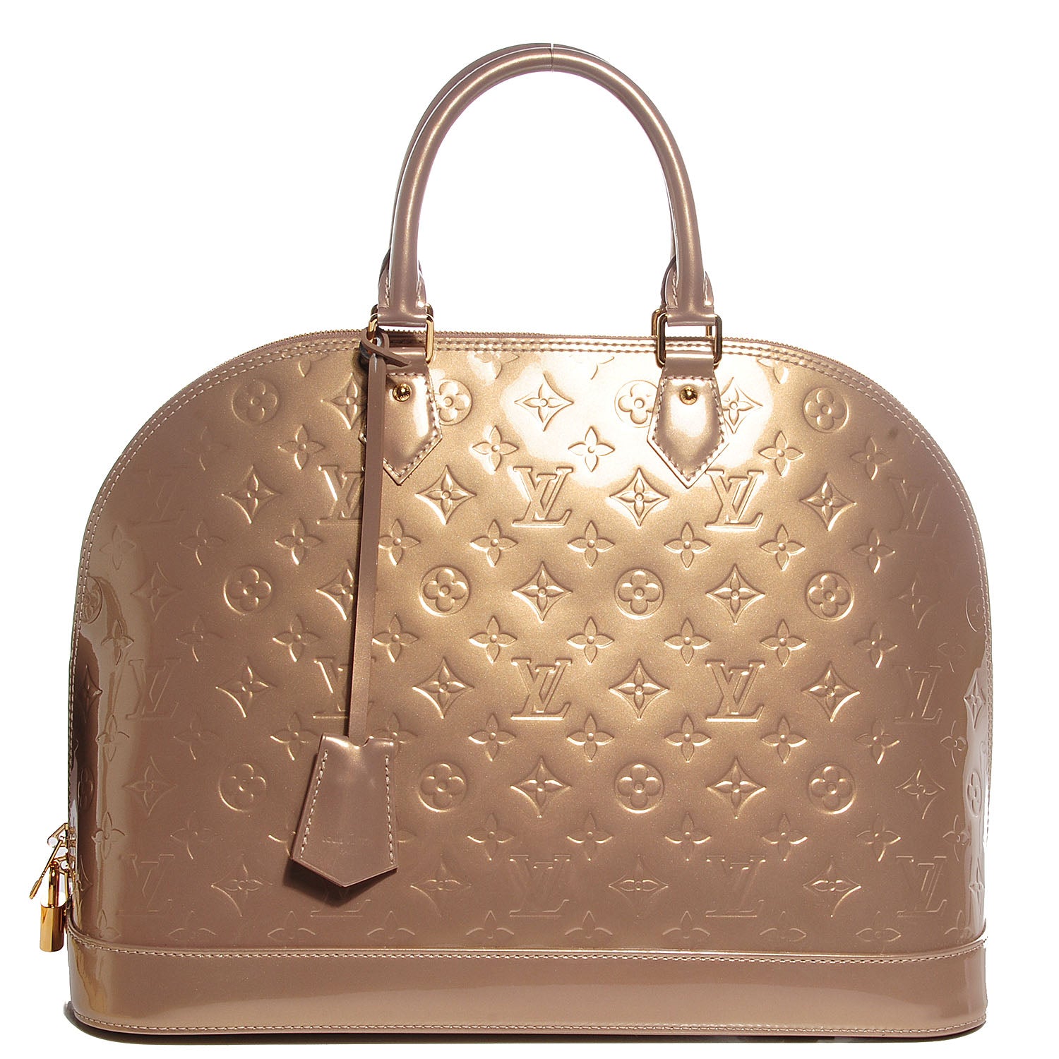 Louis Vuitton Vernis Alma GM Beige Poudre 1 of 8