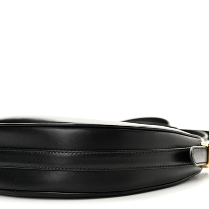 Prada Soft Calfskin Arque Shoulder Bag Black 8 of 8