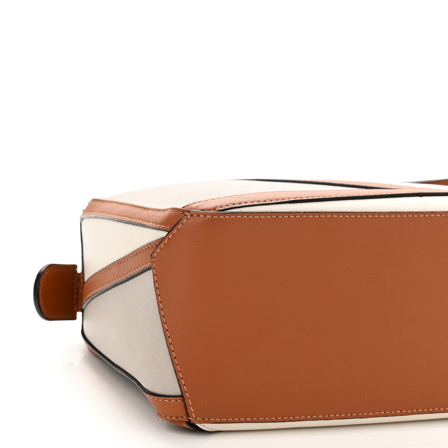 Loewe Calfskin Small Graphic Puzzle Bag Ghost Soft White 8 of 9