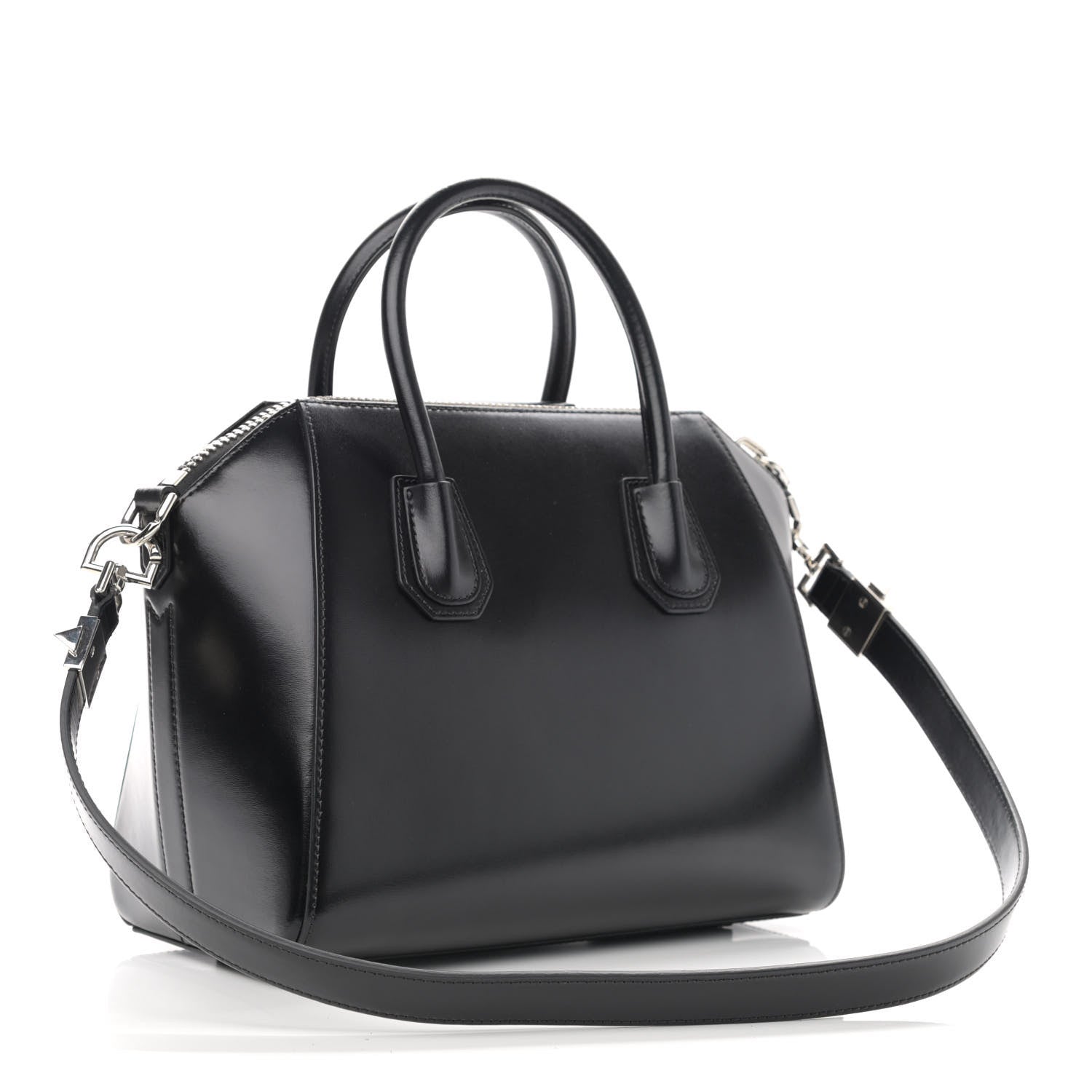 Givenchy Shiny Lord Calfskin Small Antigona Black 3 of 10