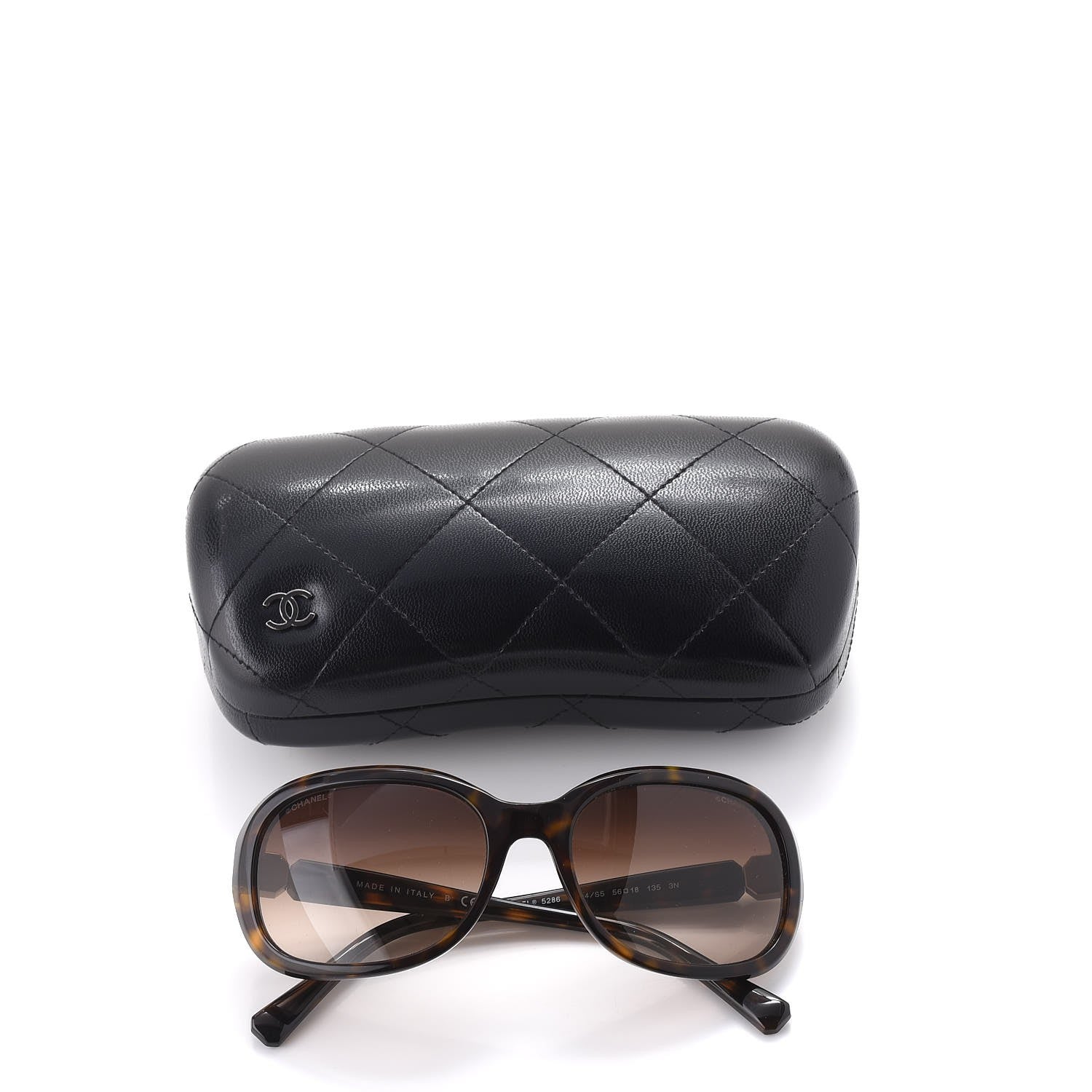 Chanel CC Sunglasses 5286 Havana Brown 9 of 9