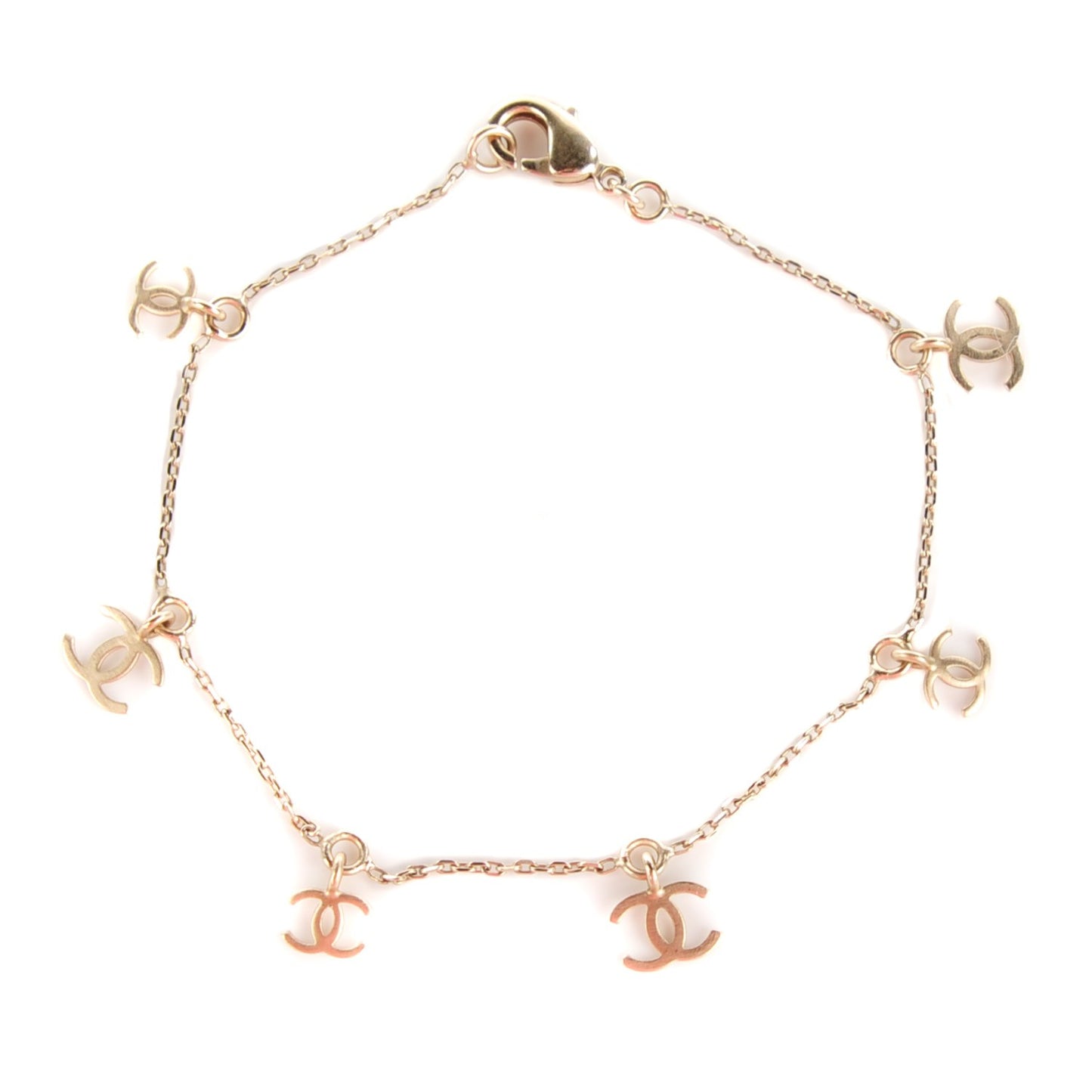 CC Charm Bracelet Gold