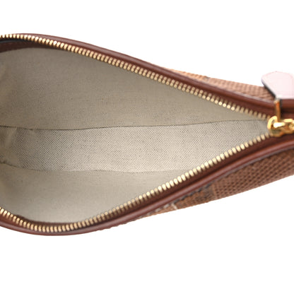 Burberry Canvas Calfskin Check Knitted Small Olympia Birch Brown 5 of 8