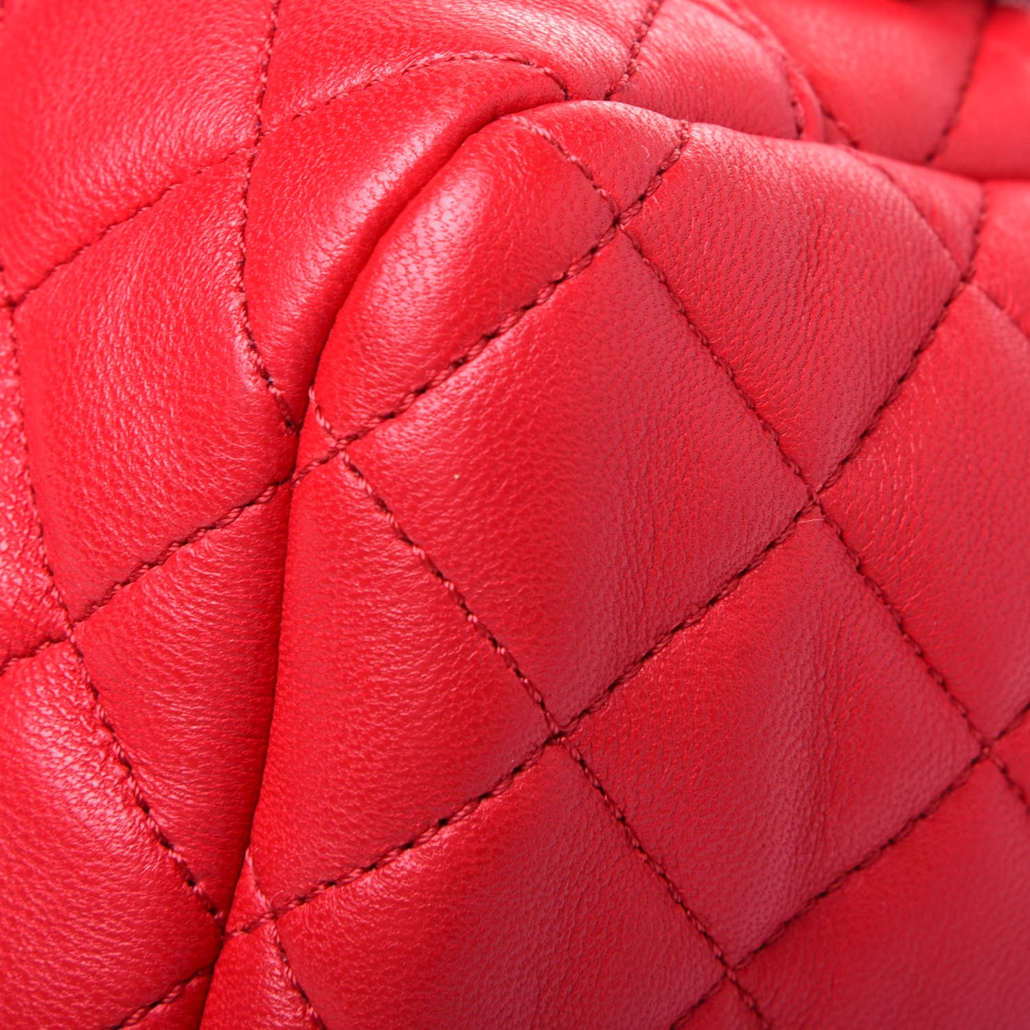 Chanel Lambskin Quilted Large Urban Spirit Backpack Red 11 of 13