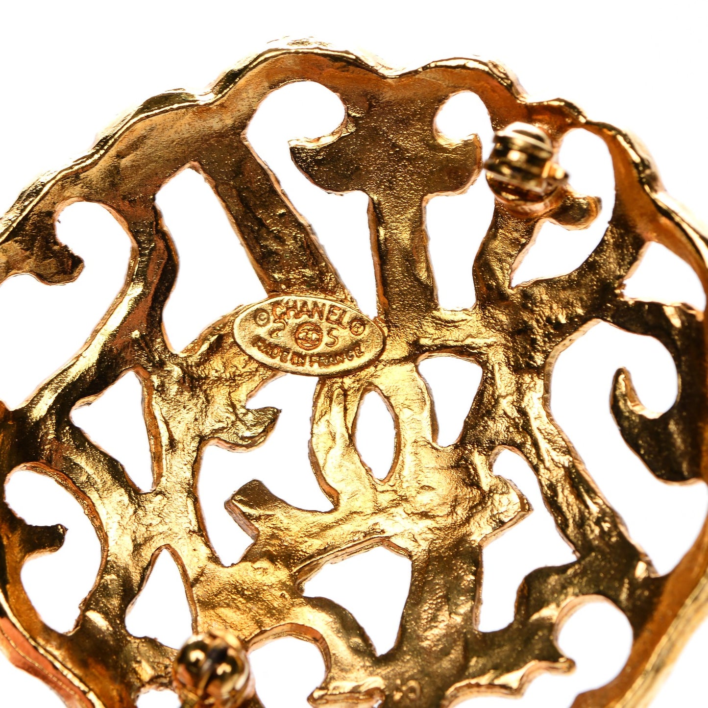 CC Brooch Gold