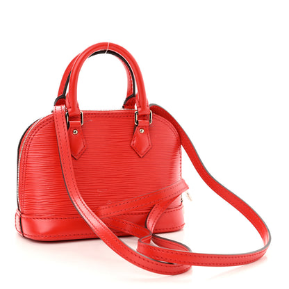 Louis Vuitton Epi Nano Alma Coquelicot 2 of 12