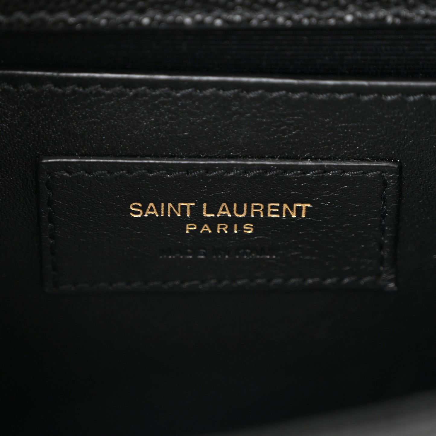 Grain De Poudre Small Monogram Kate Satchel Black