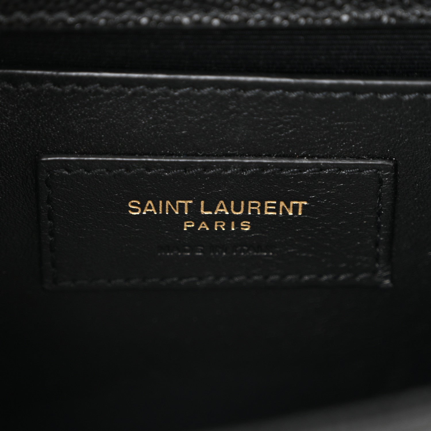 Saint Laurent Grain De Poudre Small Monogram Kate Satchel Black 6 of 10