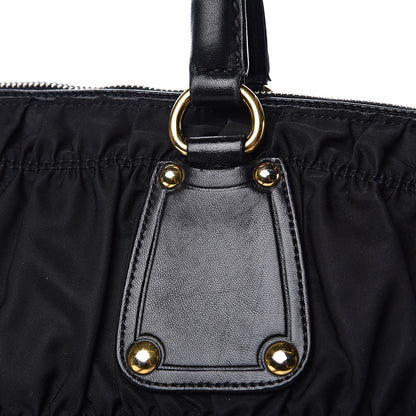 Prada Tessuto Nylon Gaufre Tote Black 12 of 15