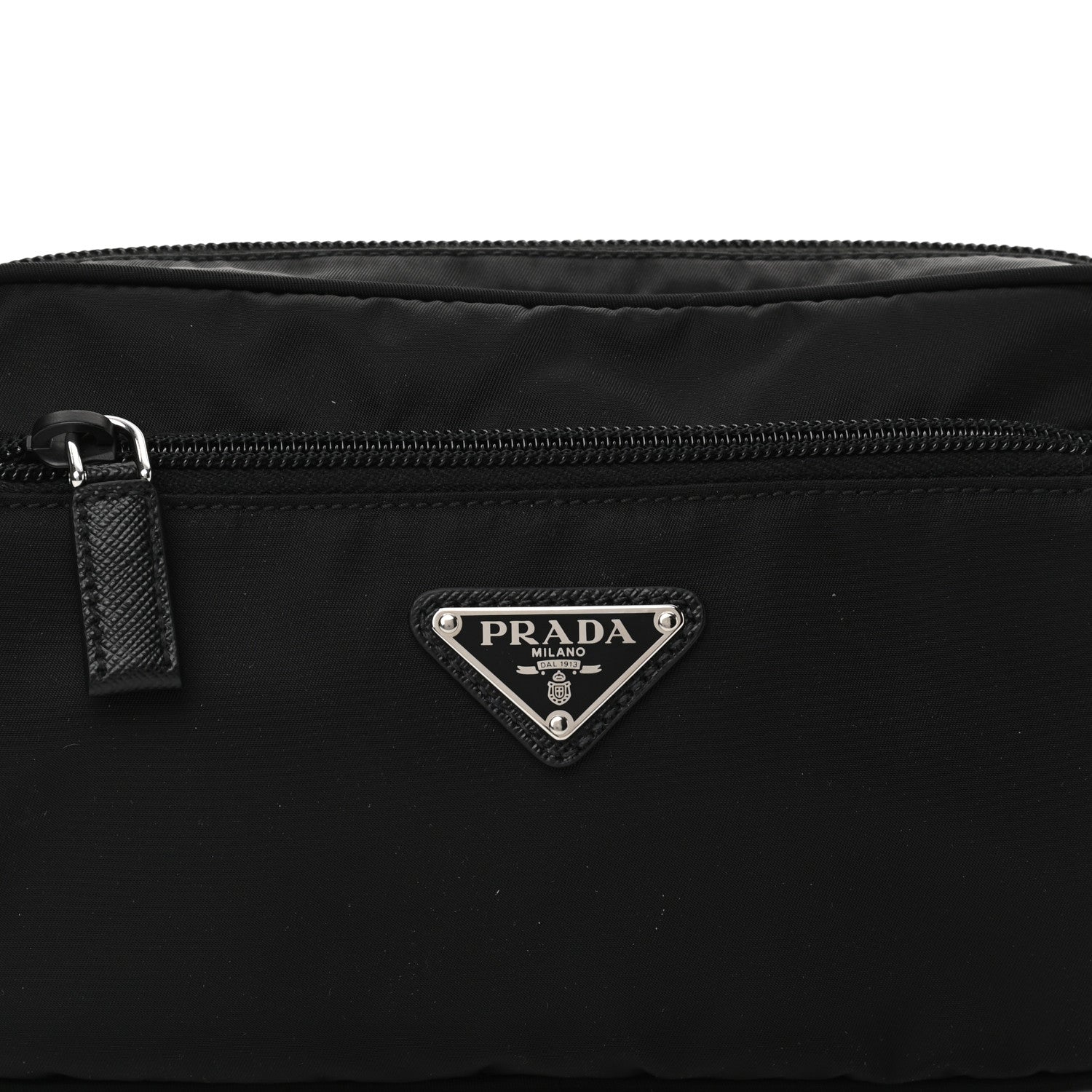 Prada Re-Nylon Saffiano Belt Bag Black 18 of 24