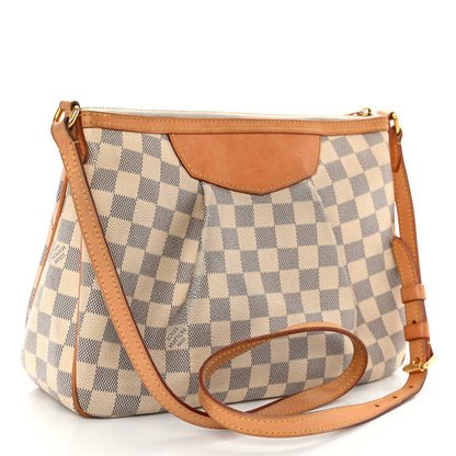 Louis Vuitton Damier Azur Siracusa PM 3 of 10