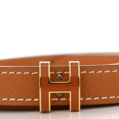 Hermes Epsom 15mm Pop H Belt 65 Gold 2 of 7