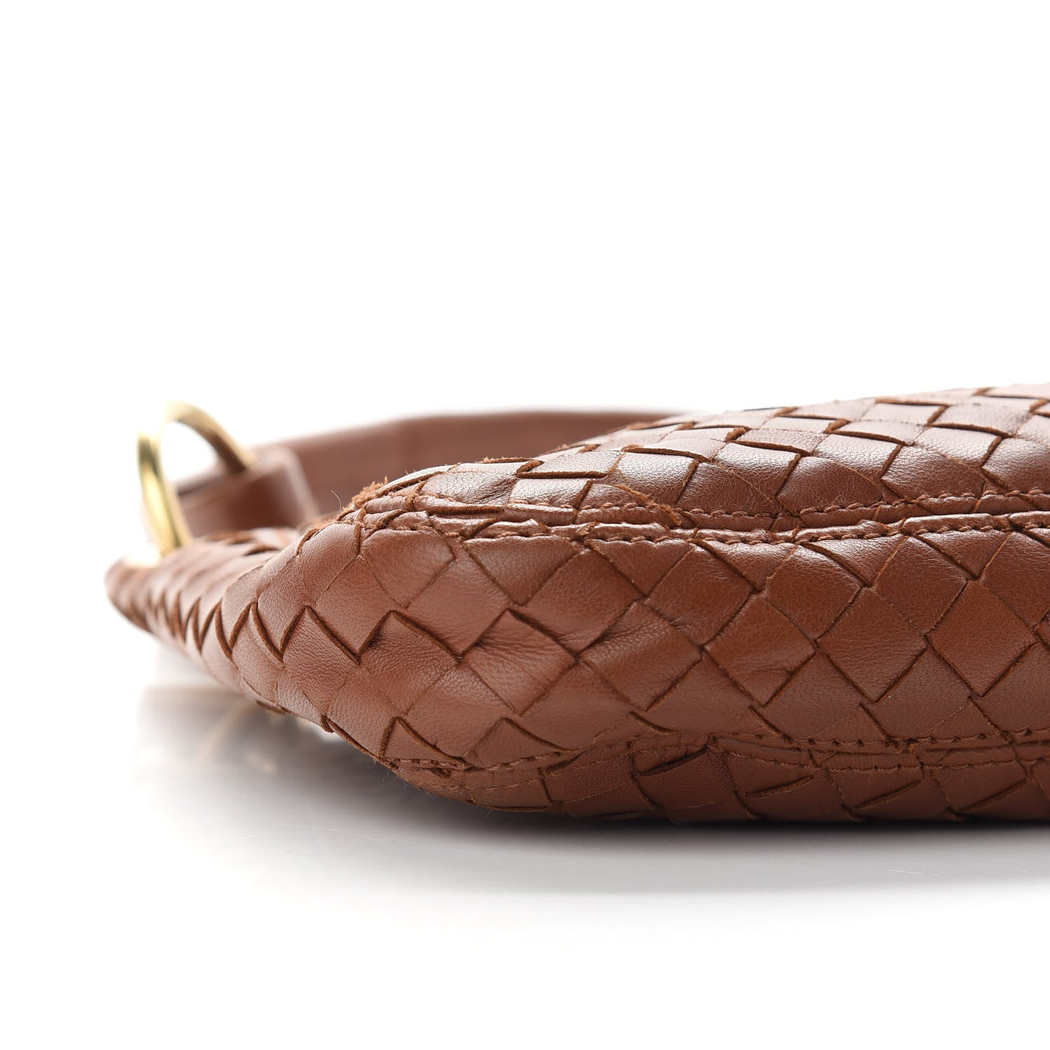 Bottega Veneta Nappa Intrecciato Small Shoulder Bag Light Brown 12 of 18