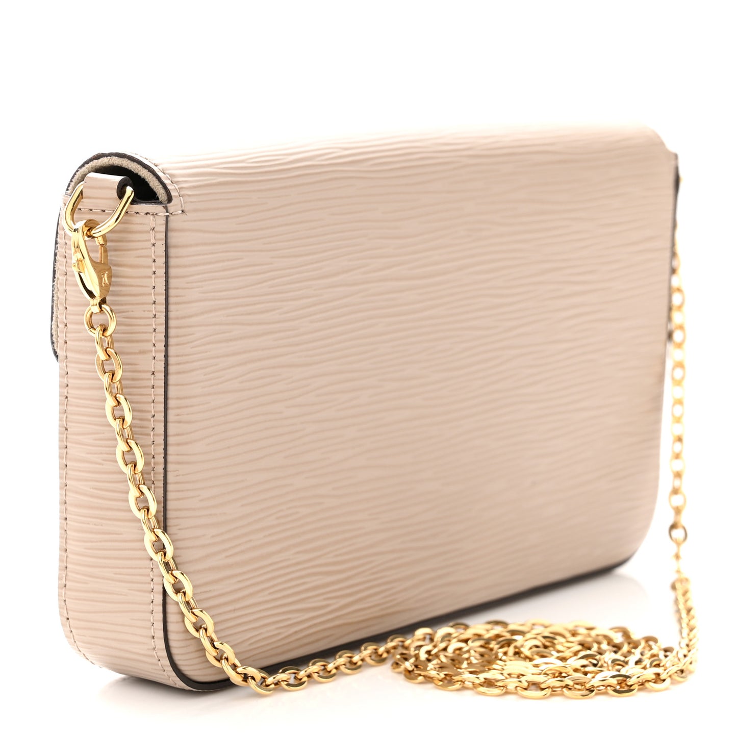 Epi Felicie Pochette Chain Wallet Galet