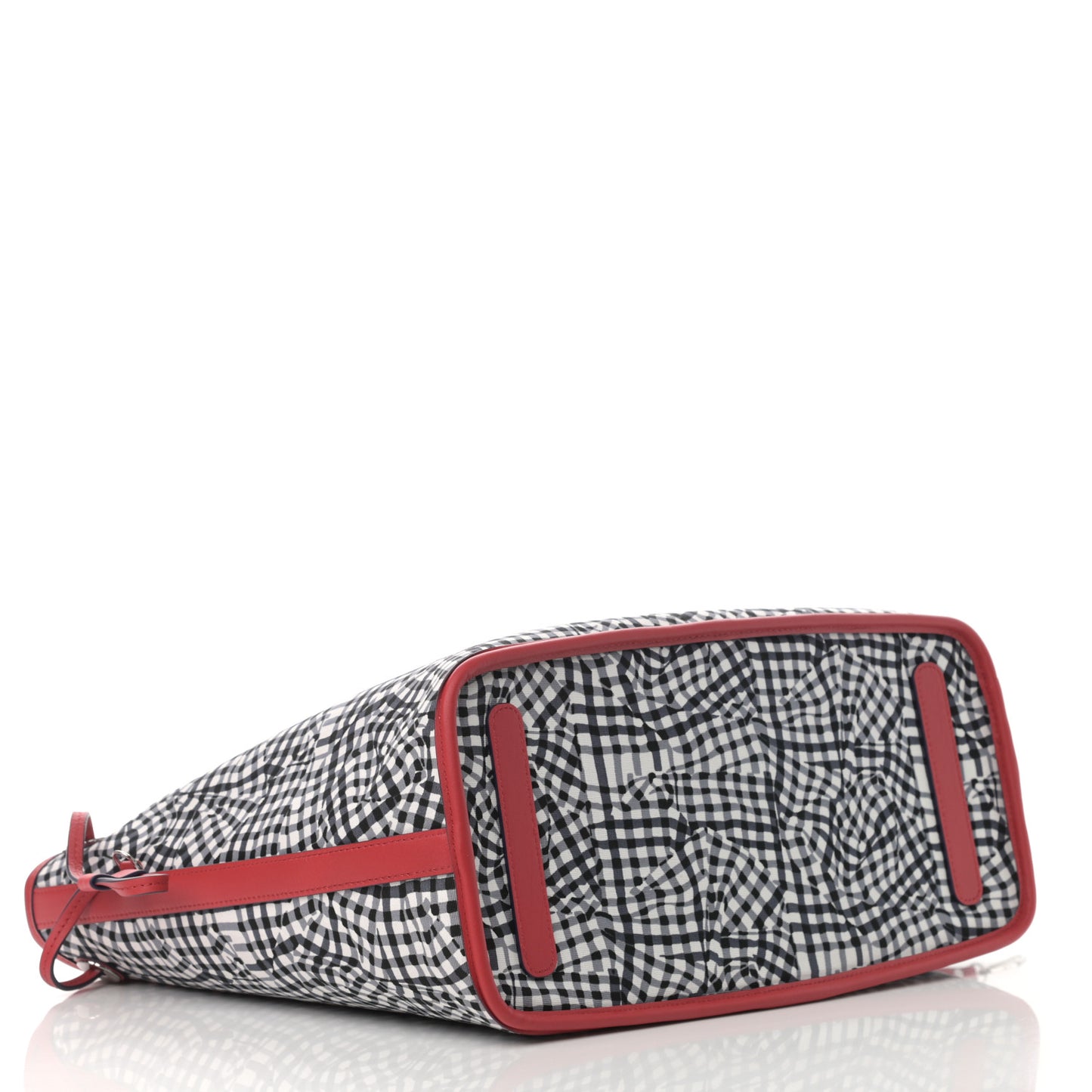 Visetos Medium Liz Reversible Shopper Tote Ruby Red