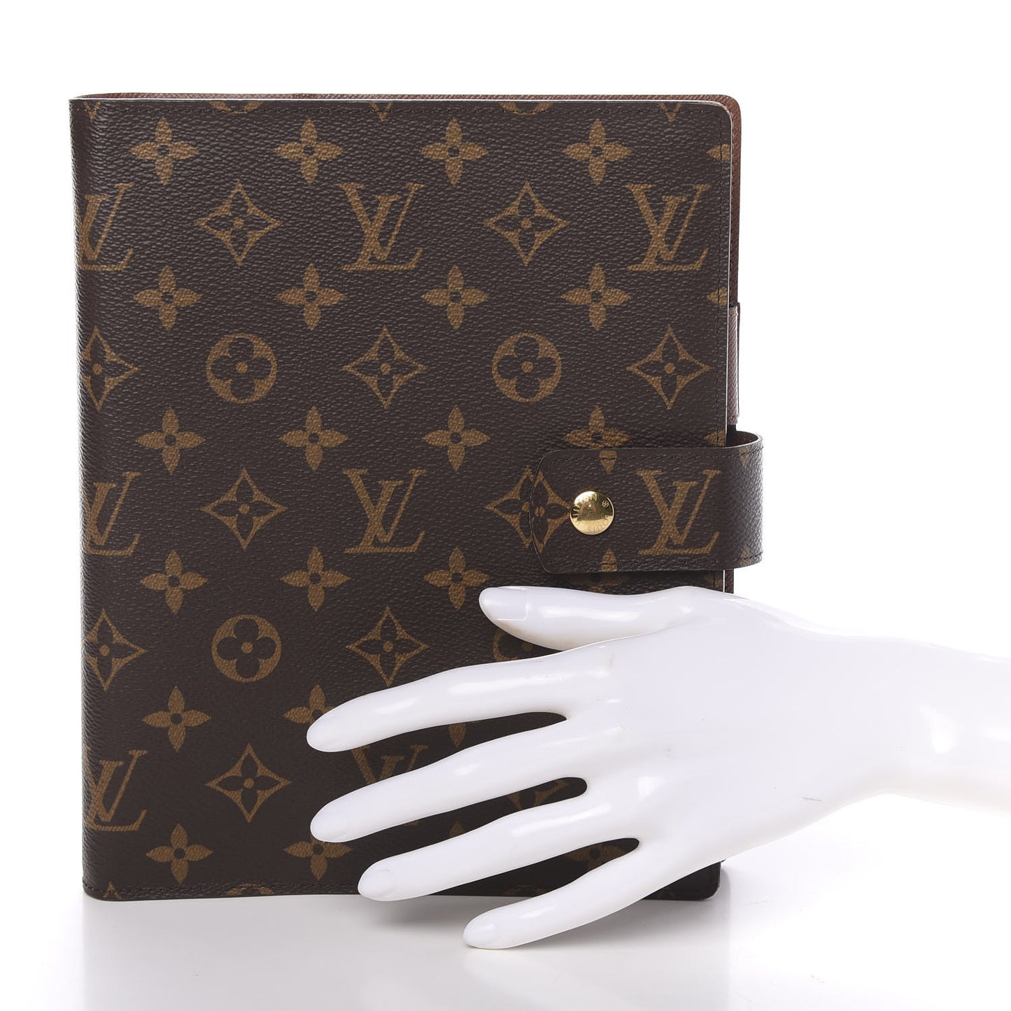 Monogram Large Ring Agenda Cover