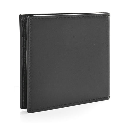 Gucci Plutone Calfskin Logo Bi-Fold Wallet Black 3 of 9