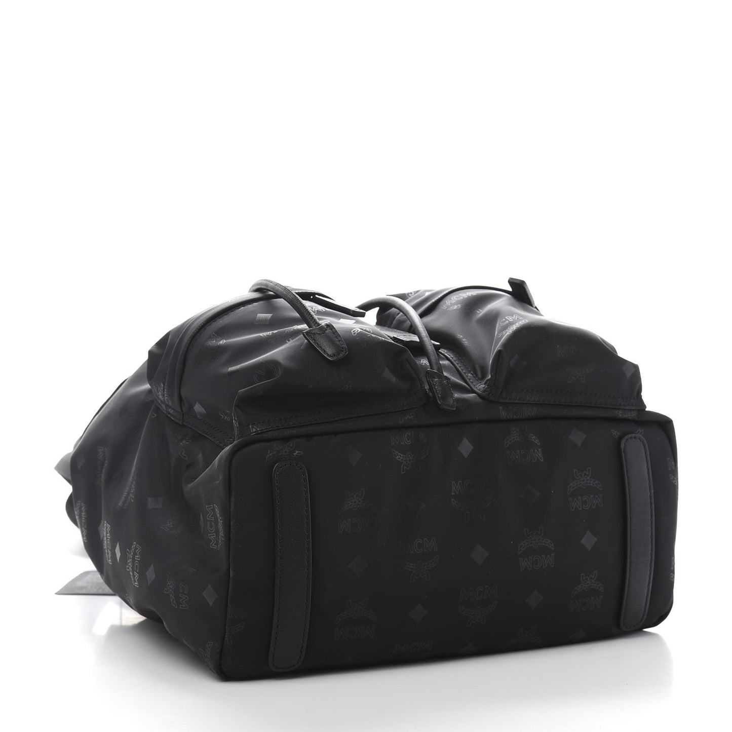 Nylon Monogram Small Tivitat Two-Pocket Backpack Black