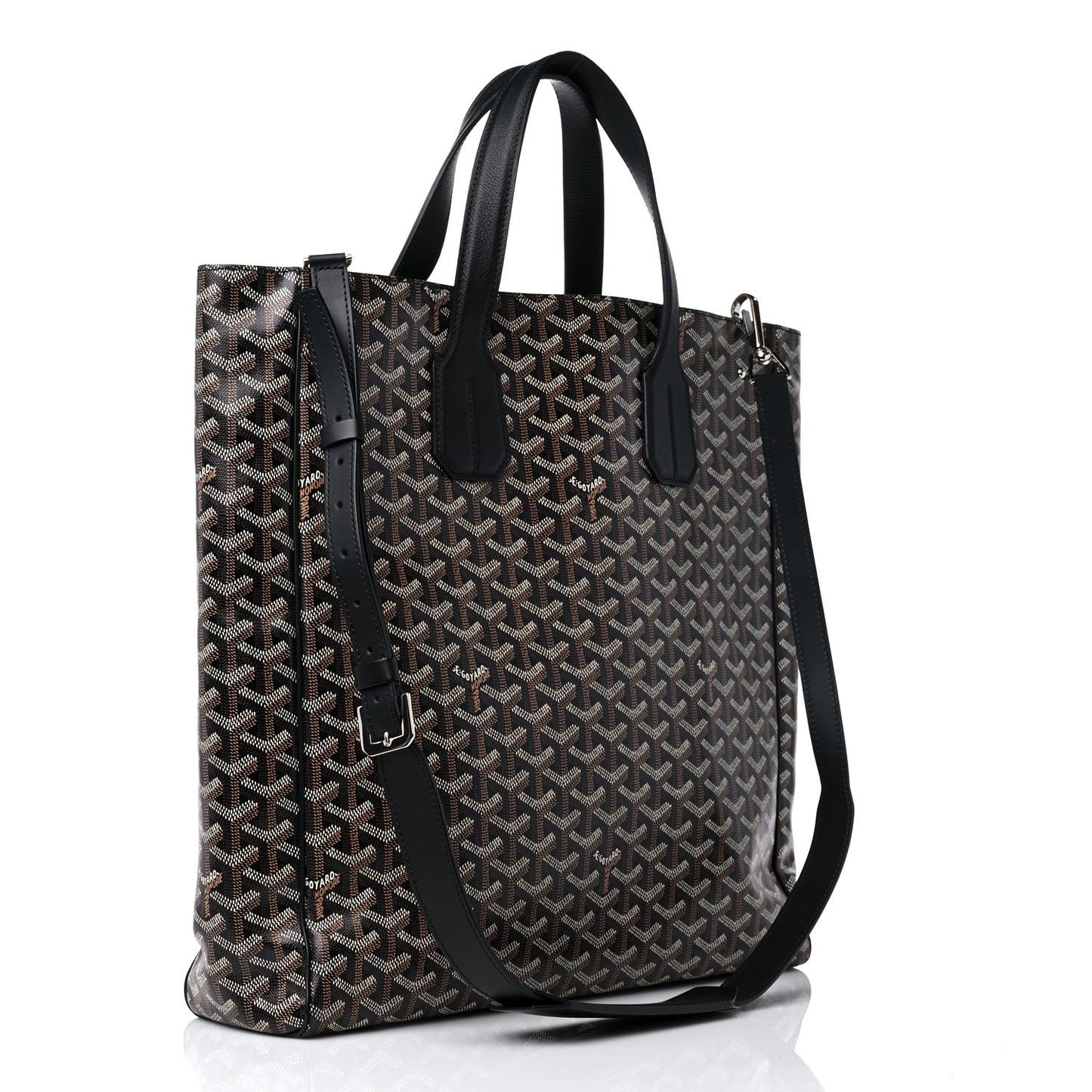 Goyardine Voltaire III Tote Black