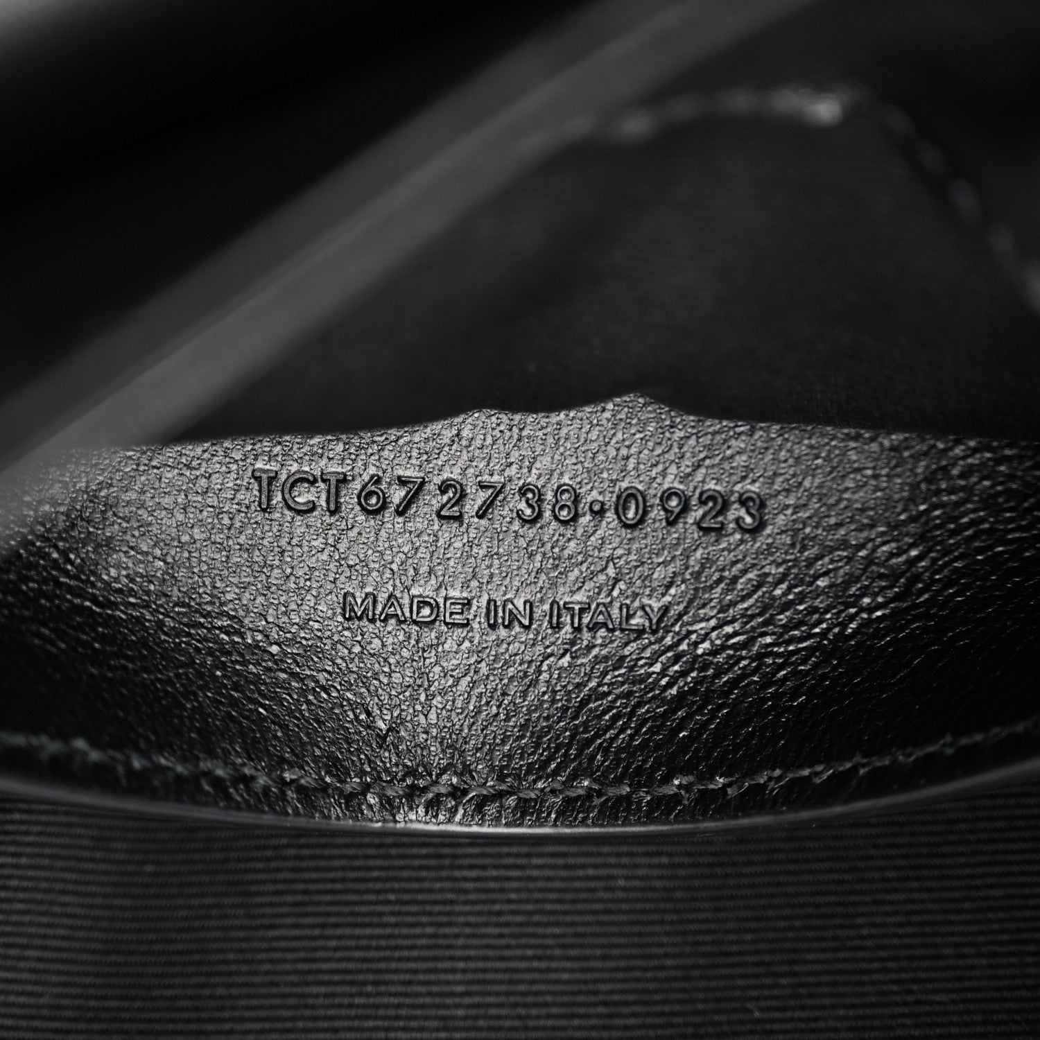 Saint Laurent Lambskin Quilted Monogram Mini Nolita Black 7 of 10
