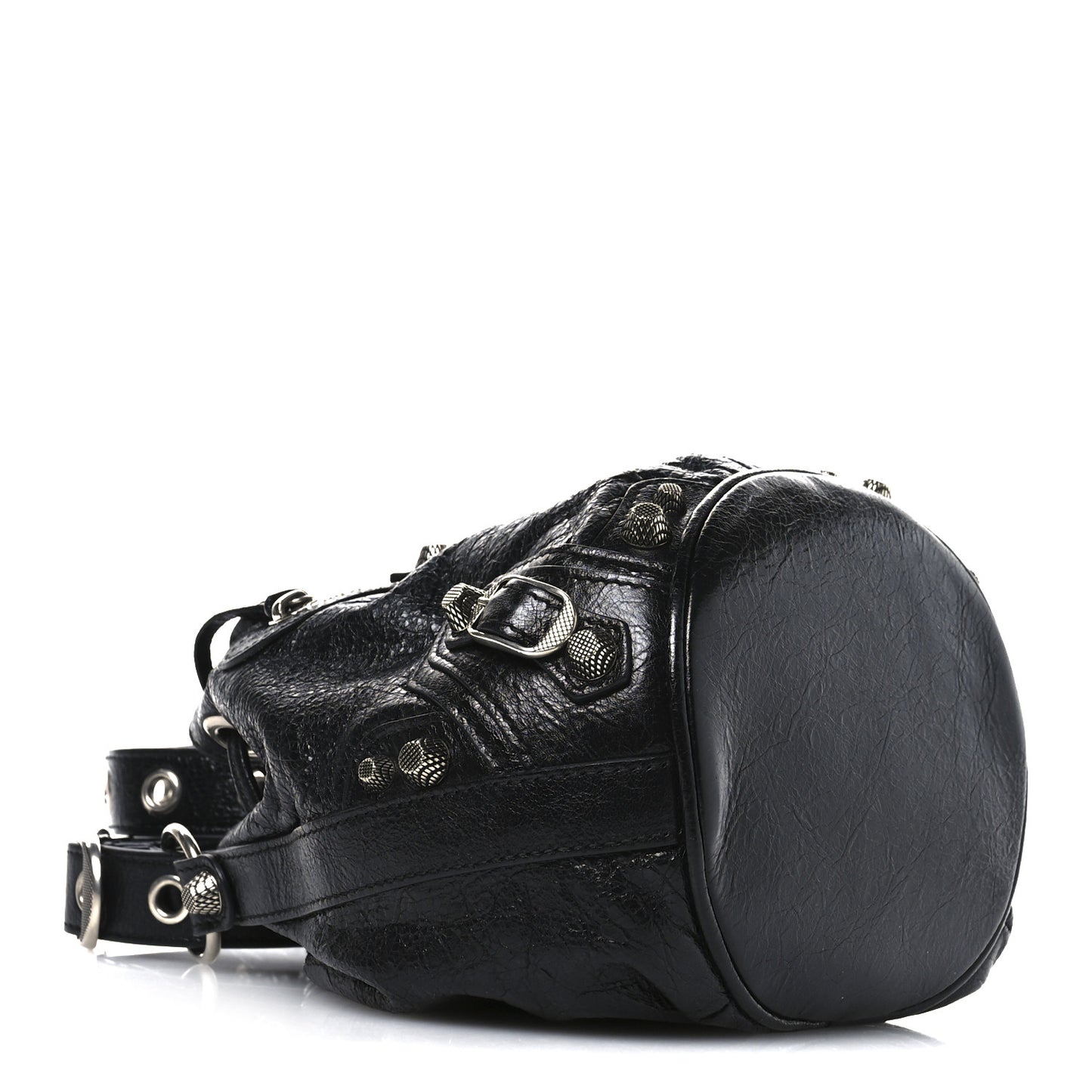 Agneau Arena Le Cagole Bucket Bag XS Black