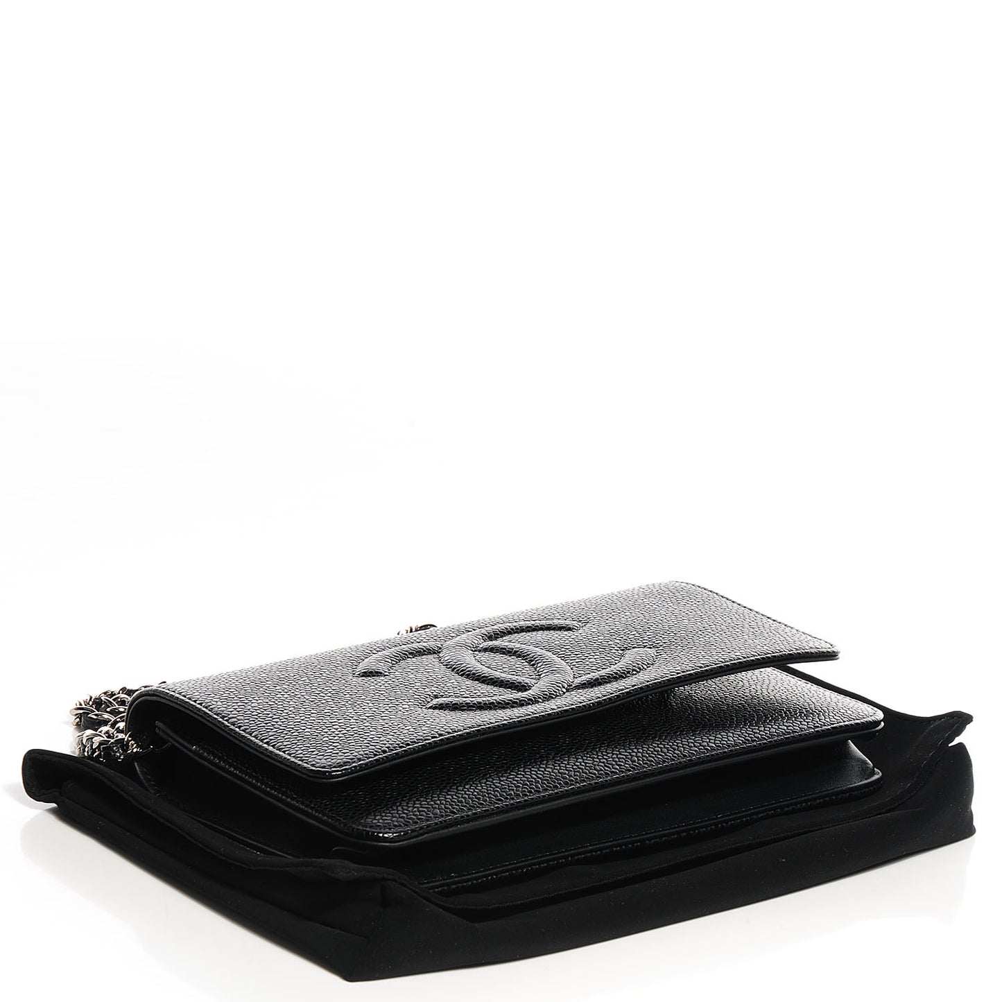 Caviar Timeless CC Wallet on Chain WOC Black