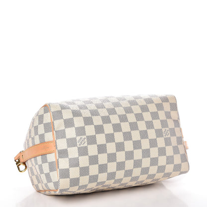 Louis Vuitton Damier Azur Speedy Bandouliere 25 4 of 12